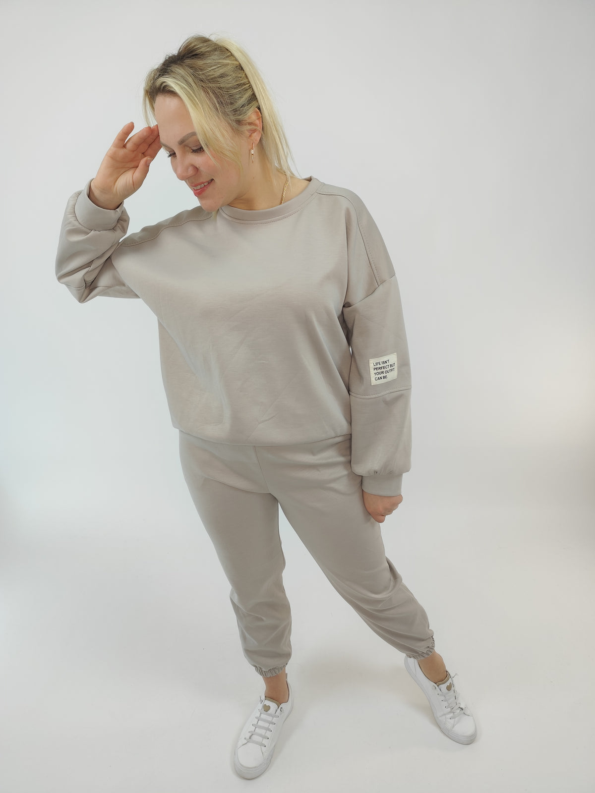 Zweiteiler "Juliane" in beige