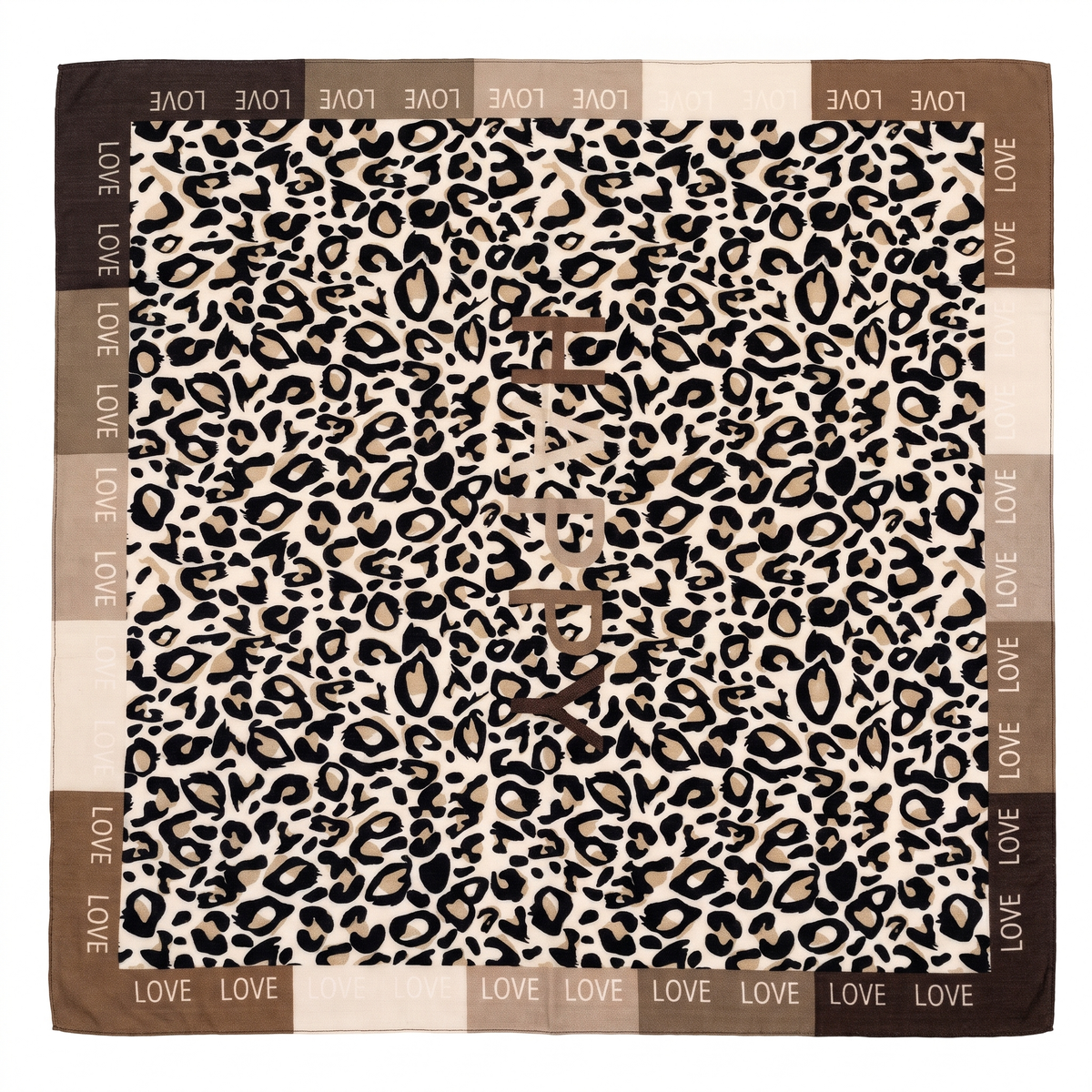 Tuch Leni in Beige – Detail