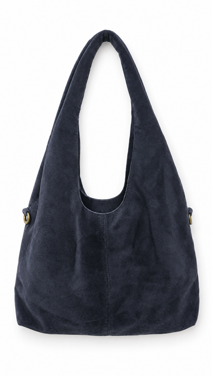 Shopper Mia in Blau – Flatlay